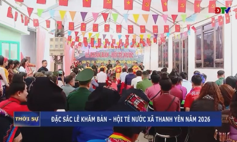 Đặc sắc Lễ Khăm bản &ndash; Hội t&eacute; nước x&atilde; Thanh Y&ecirc;n năm 2026