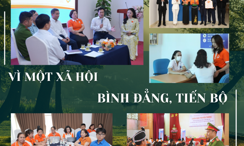 V&igrave; một x&atilde; hội b&igrave;nh đẳng, tiến bộ