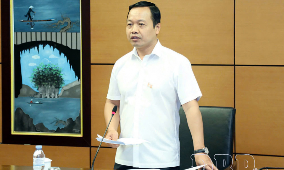 ĐBQH tỉnh tham gia &yacute; kiến về th&iacute; điểm chế định luật sư c&ocirc;ng