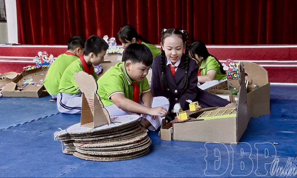 Lan tỏa th&ocirc;ng điệp sống xanh trong trường học