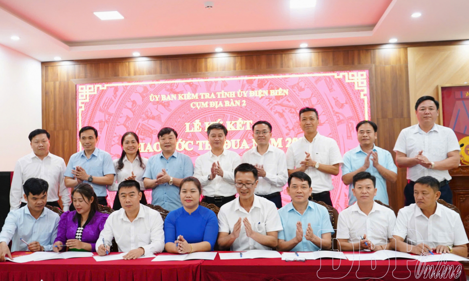 Cụm địa b&agrave;n 2 ủy ban kiểm tra giao ban qu&yacute; I