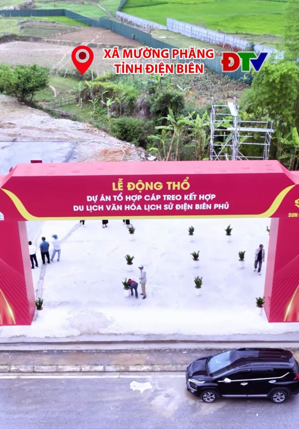 Điện Bi&ecirc;n sẵn s&agrave;ng cho Lễ động thổ tổ hợp c&aacute;p treo kết hợp du lịch văn h&oacute;a lịch sử Điện Bi&ecirc;n Phủ