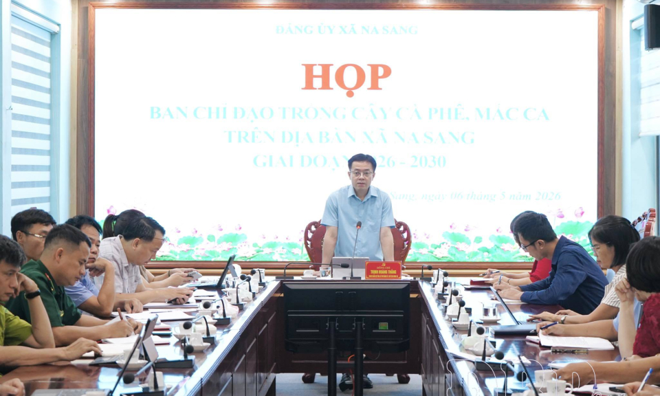 Na Sang đẩy nhanh tiến độ chuẩn bị trồng c&agrave; ph&ecirc;, mắc ca