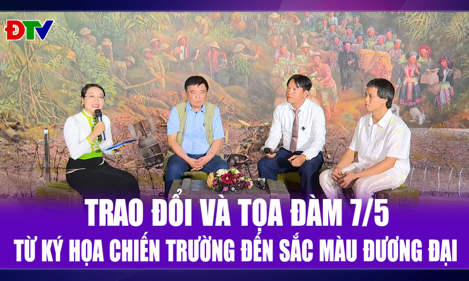 Từ k&yacute; họa chiến trường đến sắc m&agrave;u đương đại