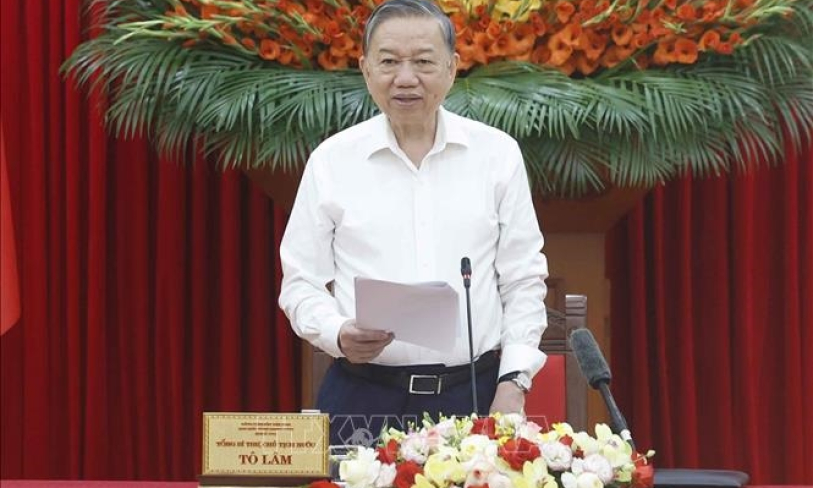 Tổng B&iacute; thư, Chủ tịch nước T&ocirc; L&acirc;m: Phải l&agrave;m r&otilde; hơn m&ocirc; h&igrave;nh ph&aacute;t triển của Việt Nam